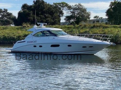 Sea Ray 430 Sundancer anmeldelser og tekniske specifikationer